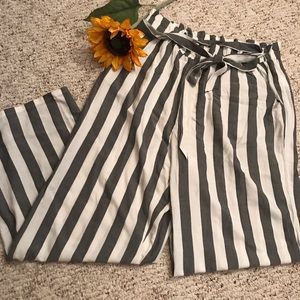 American Eagle striped CULOTTE